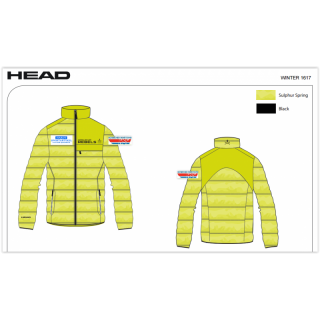 HSV Master Head Men Race club Insulated Jacket in Sulphur Spring