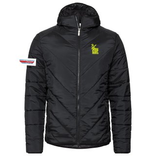 HSV Masters Head Race Daunenjacke mit Kapuze schwarz  mit...