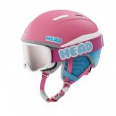 Maja Set Pink Blue Helm und Brille Gr. 52 - 55 Kopfumfang